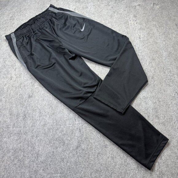 Nike Epic Training Track Pants Men XL Black 31" Knit Lightweight 800183 b72 - Picture 1 of 16